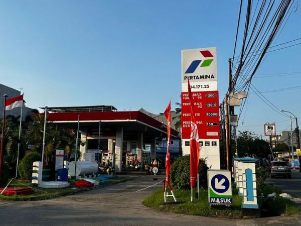 Ilustrasi SPBU Pertamina 