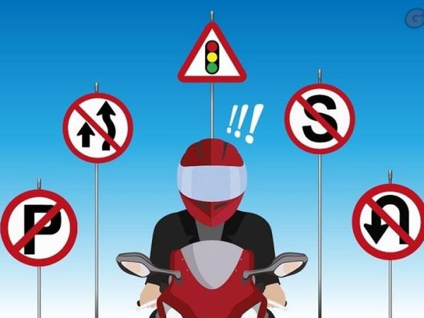 Ilustrasi rambu lalu lintas yang paling sering dilanggar