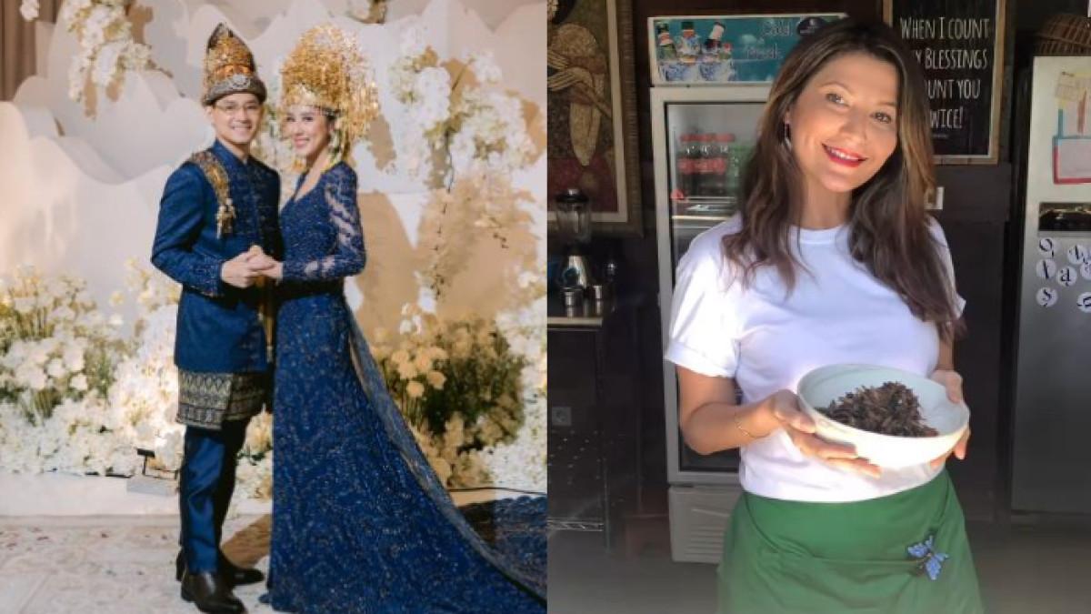 PERNIKAHAN TEUKU RASSYA - Teuku Rassya klarifikasi soal Tamara Bleszynski jadi tamu undangan di pernikahannya dan tak memakai kebaya seragam