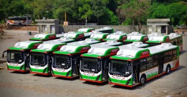 telangana government electric buses