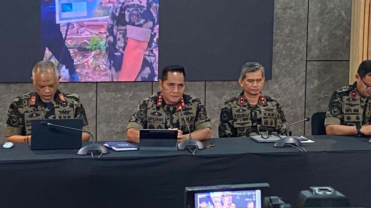PULAU UMANG DIJUAL - Direktur Jenderal Pengawasan Sumber Daya Kelautan dan Perikanan (PSDKP) KKP, Pung Nugroho Saksono menjelaskan penyegelan pulau kecil, Rabu (15/4/2026).