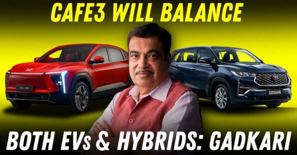 cafe3 EVs vs Hybrids Nitin Gadkari Big Statement Featured