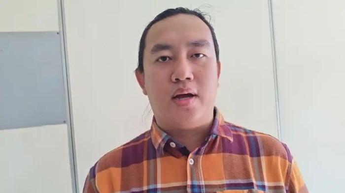DISIRAM AIR KERAS - Wakil Koordinator Bidang Eksternal KontraS, Andrie Yunus di Kantor YLBHI Jakarta, Minggu (9/2/2025). Andrie Yunus menjadi korban penyiraman air keras di kawasan Jakarta Pusat pada Kamis (12/3/2026) malam.