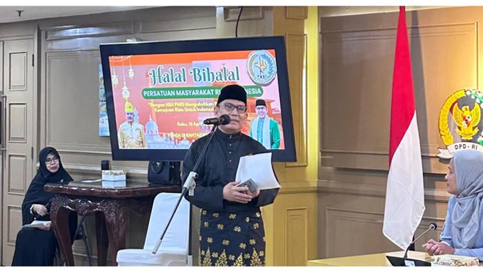 HALAL BIHALAL - Kukuhkan Persatuan, PMRI Gelar Halal Bihalal di Senayan, Akselerasi Riau Menuju Indonesia Emas 2045
