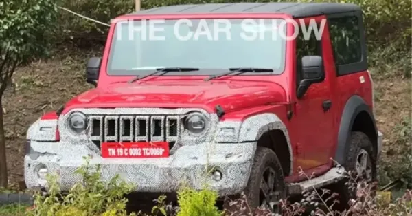 mahindra thar facelift