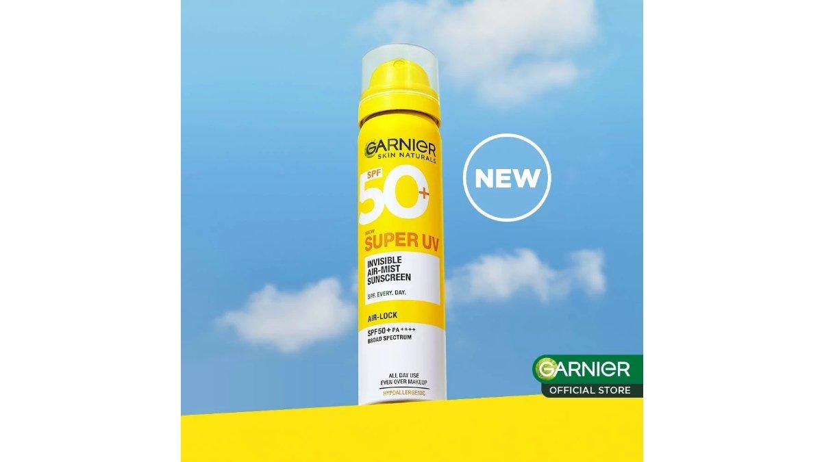 GARNIER Super UV Invisible Air-Mist Sunscreen SPF50 PA