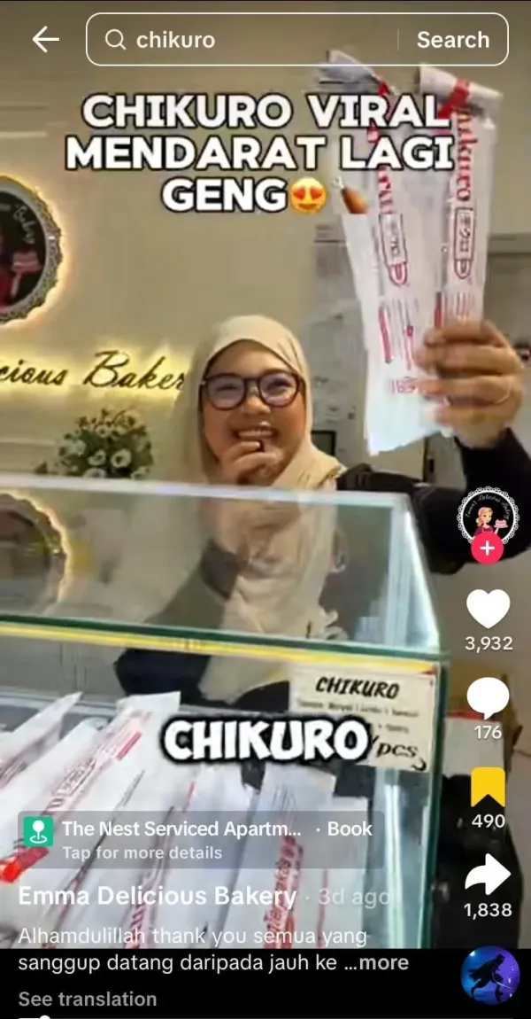 Chikuro Lagi 'Hype' di Malaysia, Diborong Jastiper Sampai Habis!