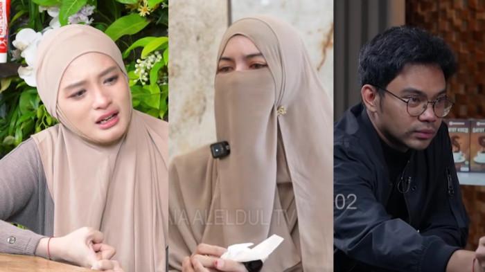 MINTA BUKTI - Kolase Inara Rusli, Wardatina Mawa dan Insanul Fahmi dicapture Jumat (9/1/2026).