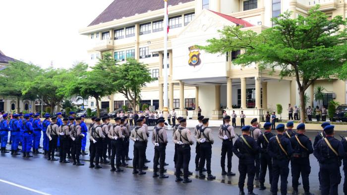 Polda Jambi melaksanakan kegiatan Upacara Kesadaran Nasional di Lapangan Hitam Mapolda Jambi pada Jumat (17/4/2026)