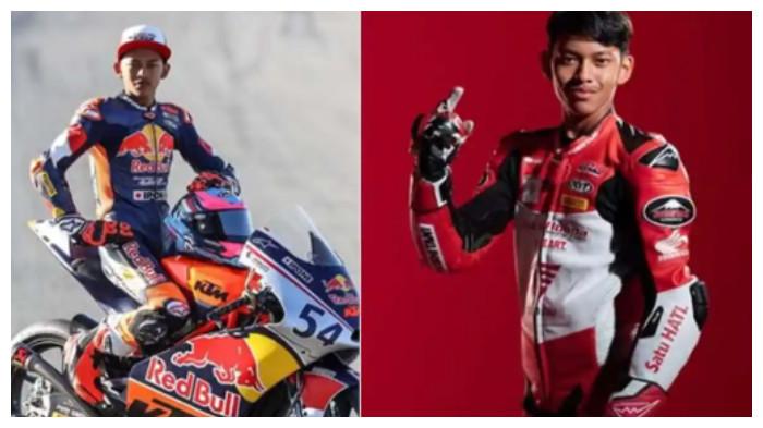 Pembalap Moto3 asal Indonesia, Veda Ega Pratama.