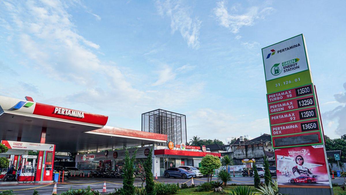 ILUSTRASI SPBU PERTAMINA - Harga BBM Pertamina terbaru. Harga BBM 1 April 2026. Harga BBM April 2026.