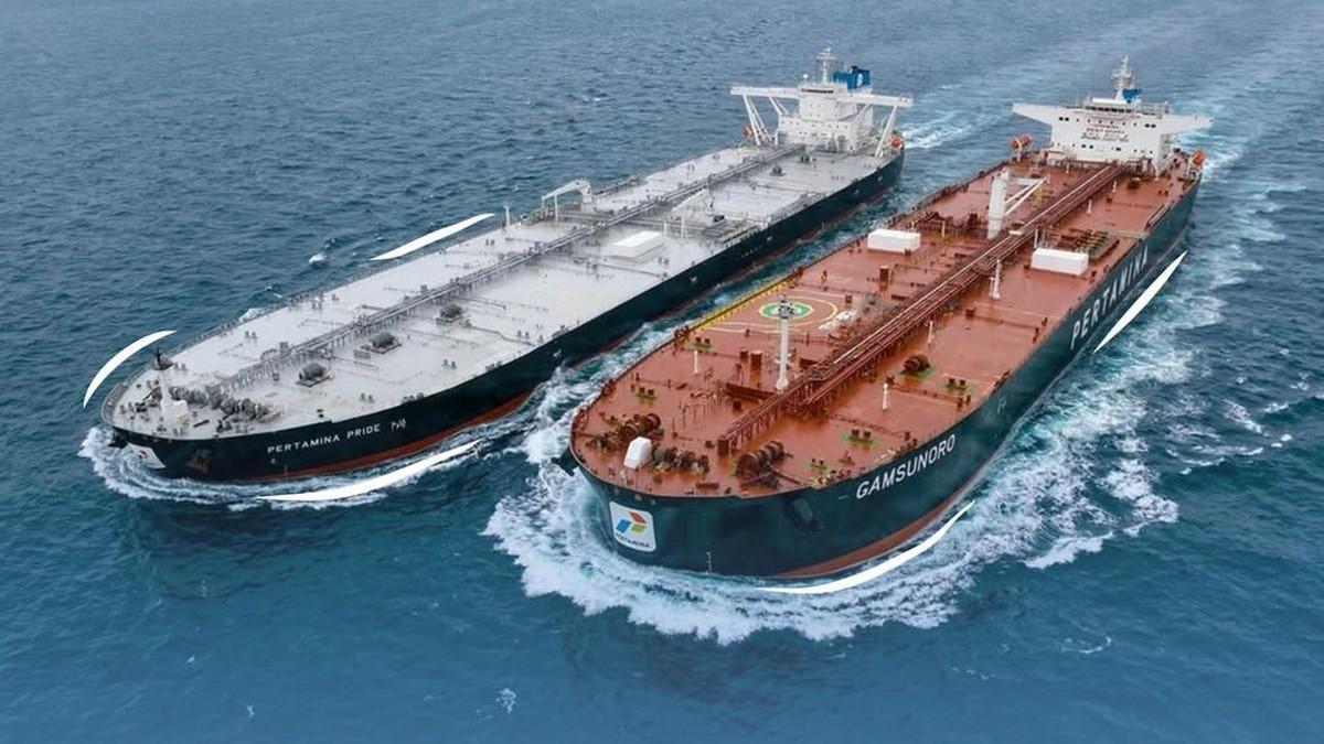KAPAL SELAT HORMUZ - Dua kapal Pertamina Indonesia masih tertahan di Selat Hormuz, Iran hanya izinkan beberapa negara untuk lewati Selat Hormuz.