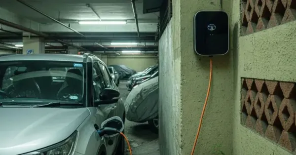 ev charger basement