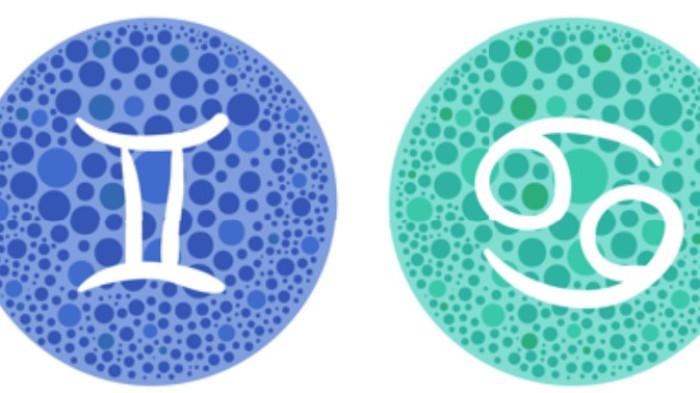 RAMALAN ZODIAK -- Ilustrasi simbol zodiak, diambil dari Freepik, Minggu (30/3/2026). Simak ramalan zodiak Gemini dan Cancer untuk besok, Senin, 30 Maret 2026.