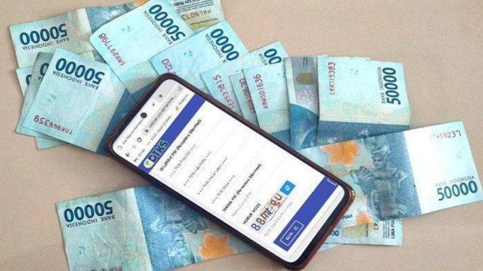 Ilustrasi cek nama penerima bantuan sosial BPNT dan PKH.