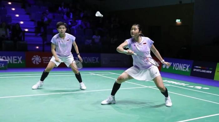 Ganda putri Indonesia, Tiwi/Siti Fadia hadapi duet Cina, Li Yi Jing/Wang Yi Duo pada semifinal turnamen badminton German Open 2026, Sabtu (28/2/2026) .