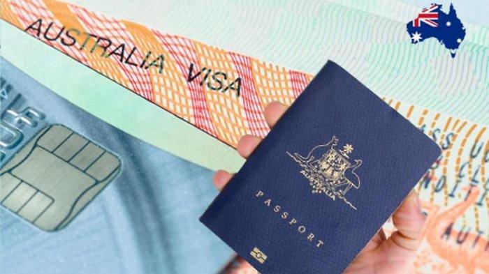 Ilustrasi visa kunjungan Australia