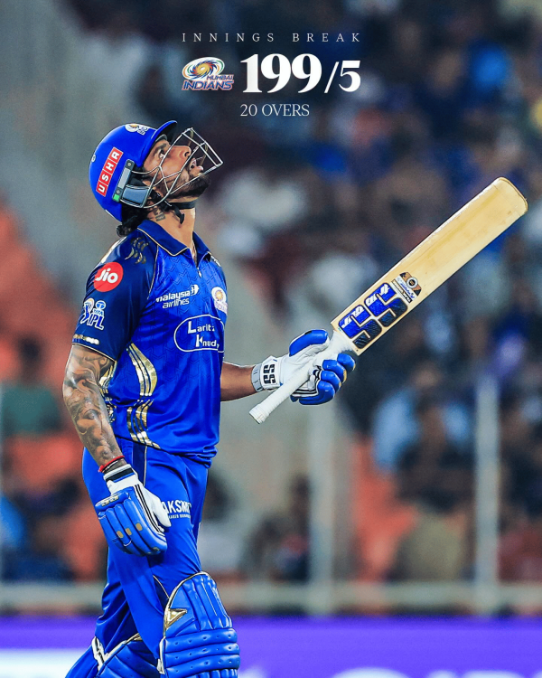 आयपीएल 2026 मध्ये तिलक वर्मा समोरच्या टीमचा कर्दनकाळ बनून फॉर्ममध्ये परतला आहे. 20 0 14 1 आणि 8 अशा सुमार प्रदर्शनानंतर तिलक वर्माने 45 चेंडूत 101 धावांची वादळी खेळी केली. तिलक वर्माच्या फलंदाजीमुळे मुंबई इंडियन्सला काल गुजरात टायटन्स विरुद्ध 199 धावांचा डोंगर उभारता आला. 