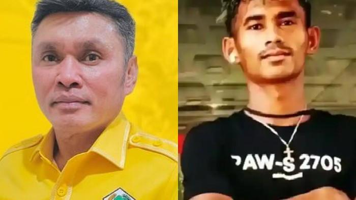 PEMBUNUHAN NUS KEI - (kanan) Hendrikus Rahayaan, keponakan John Kei sekaligus pelaku penikaman yang merenggut nyawa Ketua DPD Partai Golkar Maluku Tenggara, Agrapinus Rumatora alias Nus Kei, pada Minggu (19/4/2026). Penikaman ini dipicu motif balas dendam atas bentrokan maut pada 2019 silam di Bekasi, Jawa Barat. 