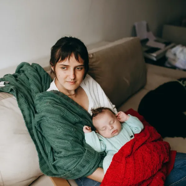 tired mom wants to sleep in on weekends 