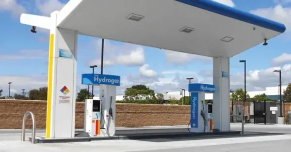green hydrogen filling station