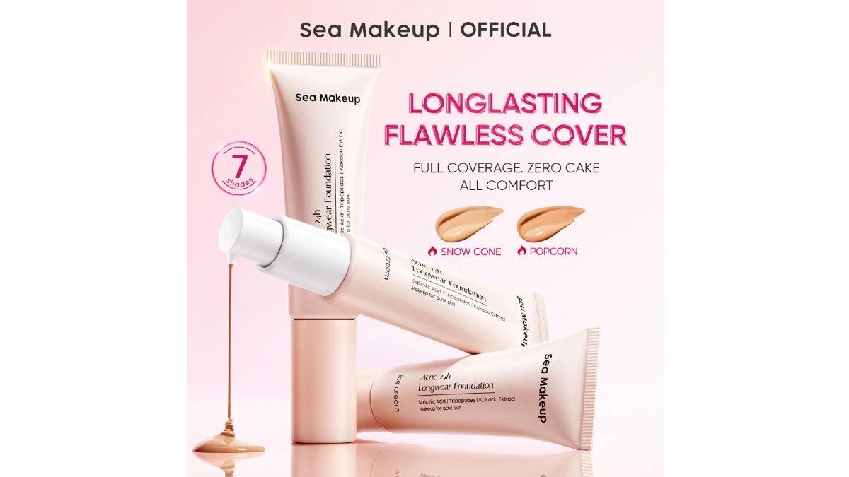 Sea Makeup Acne 24h Longwear Foundation