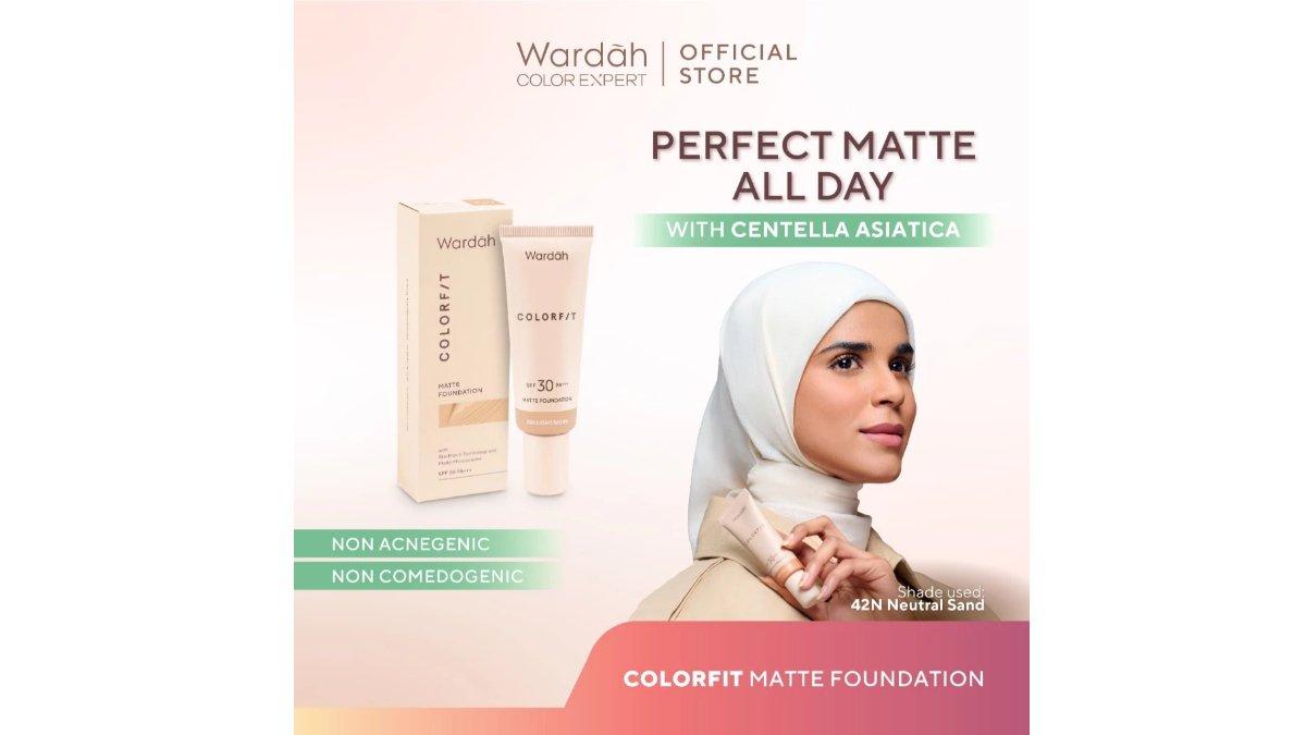 Wardah Colorfit Matte Foundation