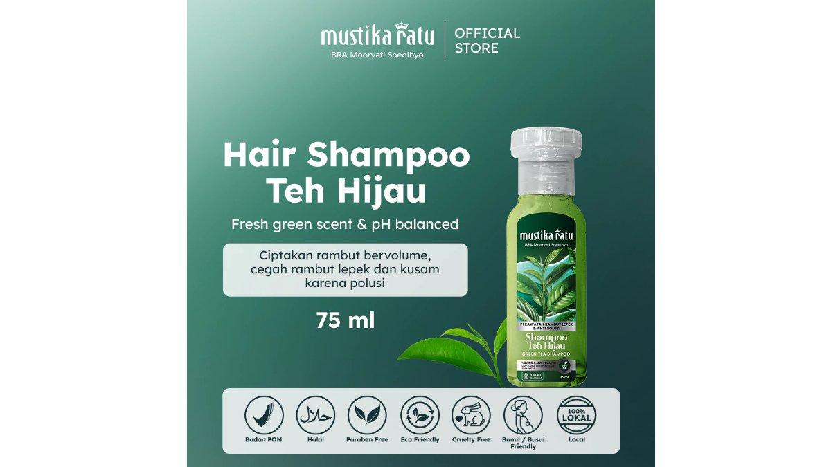 Mustika Ratu Shampoo Teh Hijau Matcha