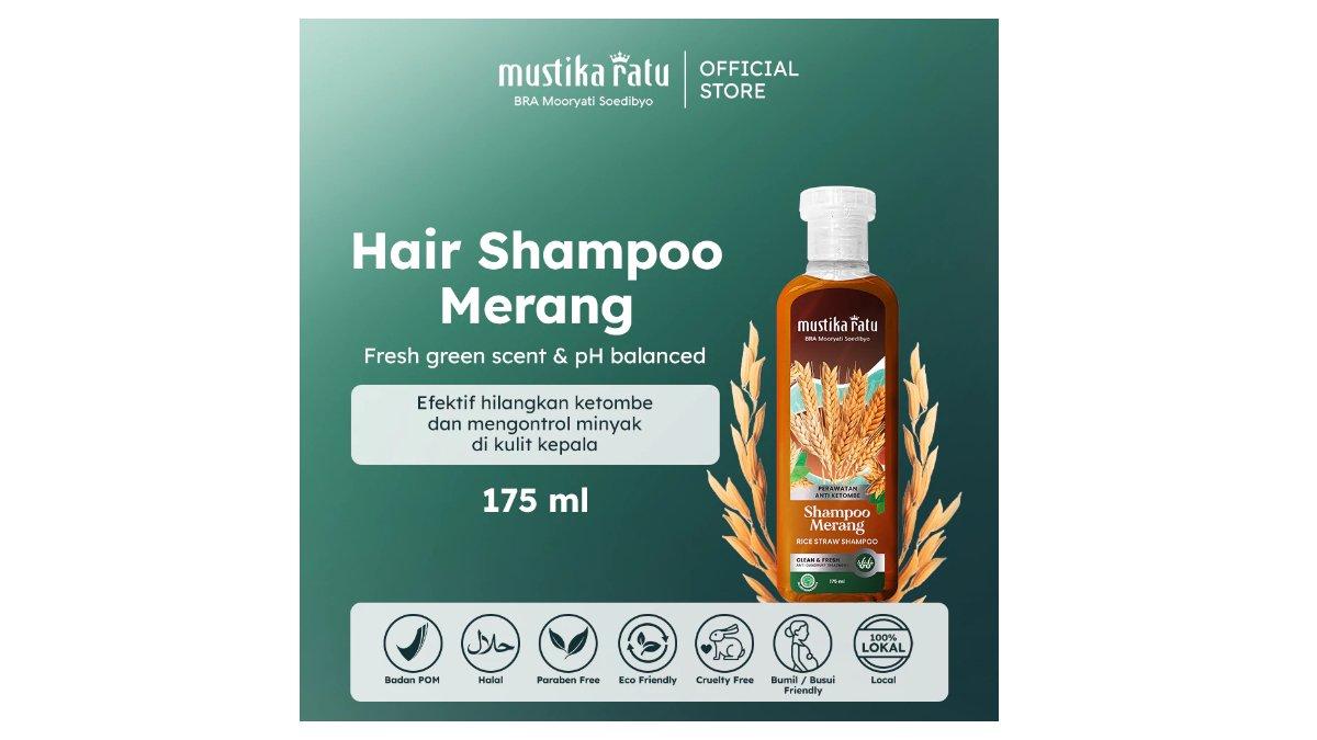 Ilustrasi Mustika Ratu Shampoo Merang 175ml