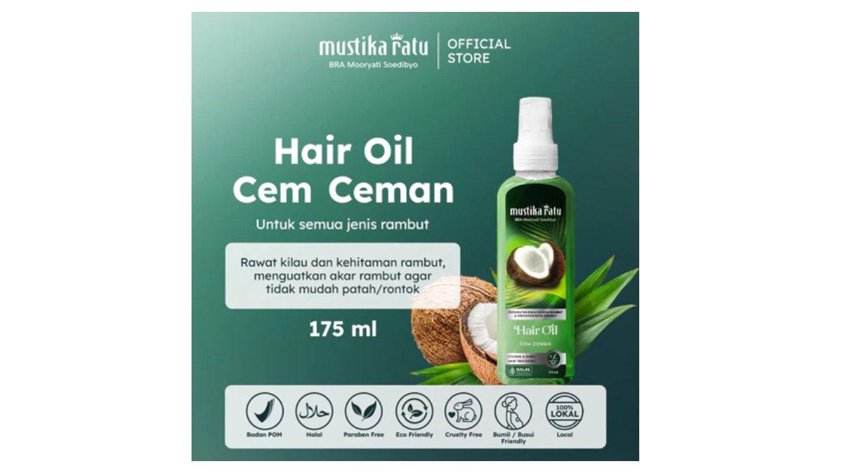 Ilustrasi Mustika Ratu Minyak Cemceman 175ml