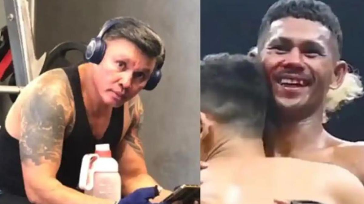 PENUSUKAN NUS KEI - Nus Kei (KIRI). Hendrikus Rahayaan (KANAN). Kegarangan Atlet MMA Pelaku Penusukan Nus Kei.