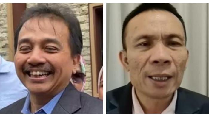 PECAH KONGSI - Pakar telematika, Roy Suryo dan ahli digital forensik, Rismon Sianipar kini telah pecah kongsi. Kini, Rismon mengakui bahwa ijazah Jokowi adalah asli. Sementara, Roy Suryo tetap bersikukuh dengan pendiriannya bahwa ijazah milik mantan Wali Kota Solo itu palsu.