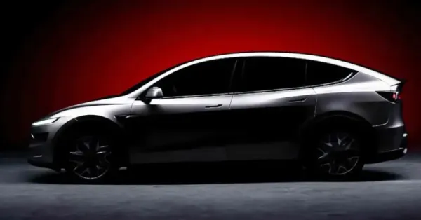 tesla model y l side design