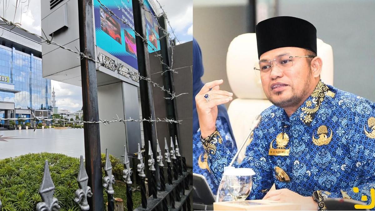 KANTOR GUBERNUR KALTIM - Pemerintah Provinsi Kalimantan Timur meningkatkan kesiapan menghadapi rencana aksi unjuk rasa pada 21 April 2026 dengan memperketat pengamanan di kawasan Kantor Gubernur Rudy Masud. Senin (20/4/2026).