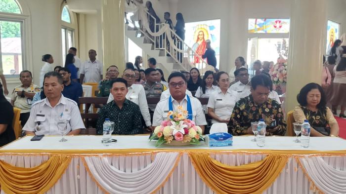 Momentum bersejarah ini turut dihadiri Wakil Bupati Kepulauan Sangihe