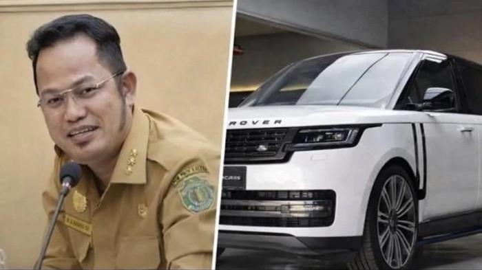 Gubernur Kalimantan Timur Rudy Masud dan mobil dinas senilai Rp8,49 miliar.