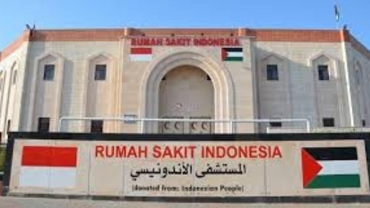 AGRESI MILITER ISRAEL - Ilustrasi Rumah Sakit Indonesia di Gaza.