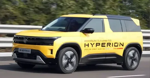 टाटा सिएरा मायलेज चाचणी