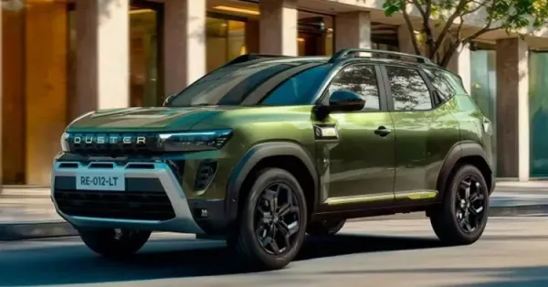 रेनॉल्ट डस्टर फ्रंट साइड व्ह्यू