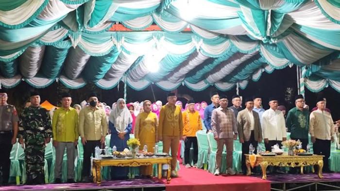 Wakil Bupati Boalemo, Lahmuddin Hambali, bersama pimpinan OPD