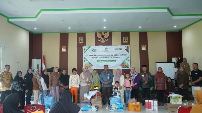 Pemkab Boltara serahkan bantuan Asistensi Rehabilitasi Sosial ke 118 warga