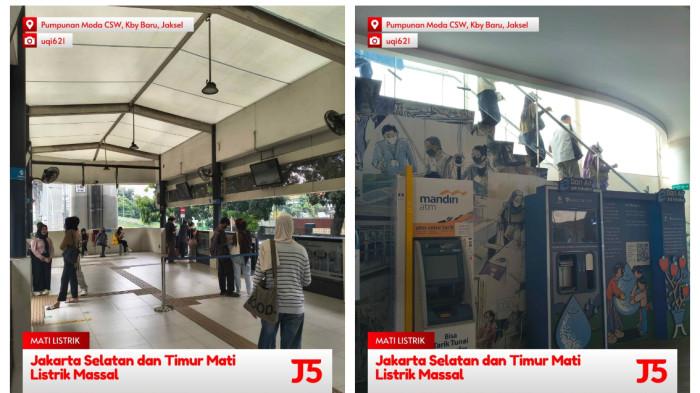 MATI LISTRIK MASSAL - Sejumlah wilayah di Jakarta dilaporkan mengalami pemadaman listrik secara mendadak pada Kamis (23/4) menjelang siang. Kondisi ini sontak memicu keluhan dari warga, terutama di media sosial, yang mempertanyakan penyebab hingga durasi gangguan tersebut.