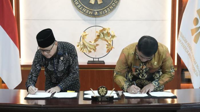 YSK tandatangani MoU dan PKS dengan Menteri BP2MI