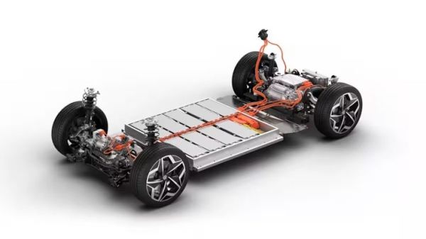 electric car battery skateboard architecture