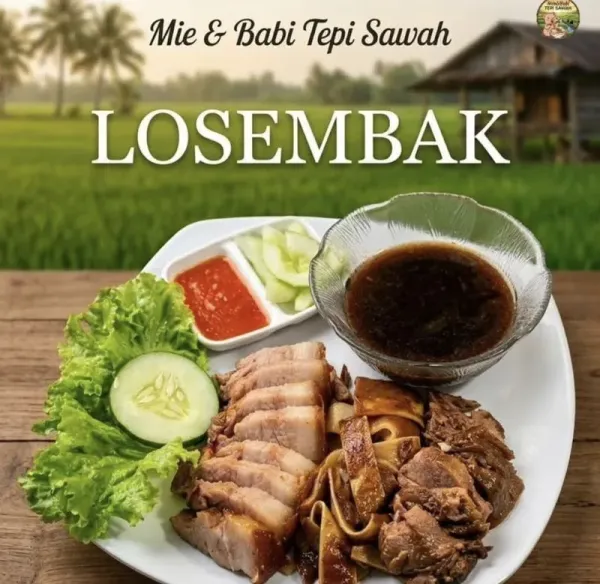 Warung Mie dan Babi Tepi Sawah