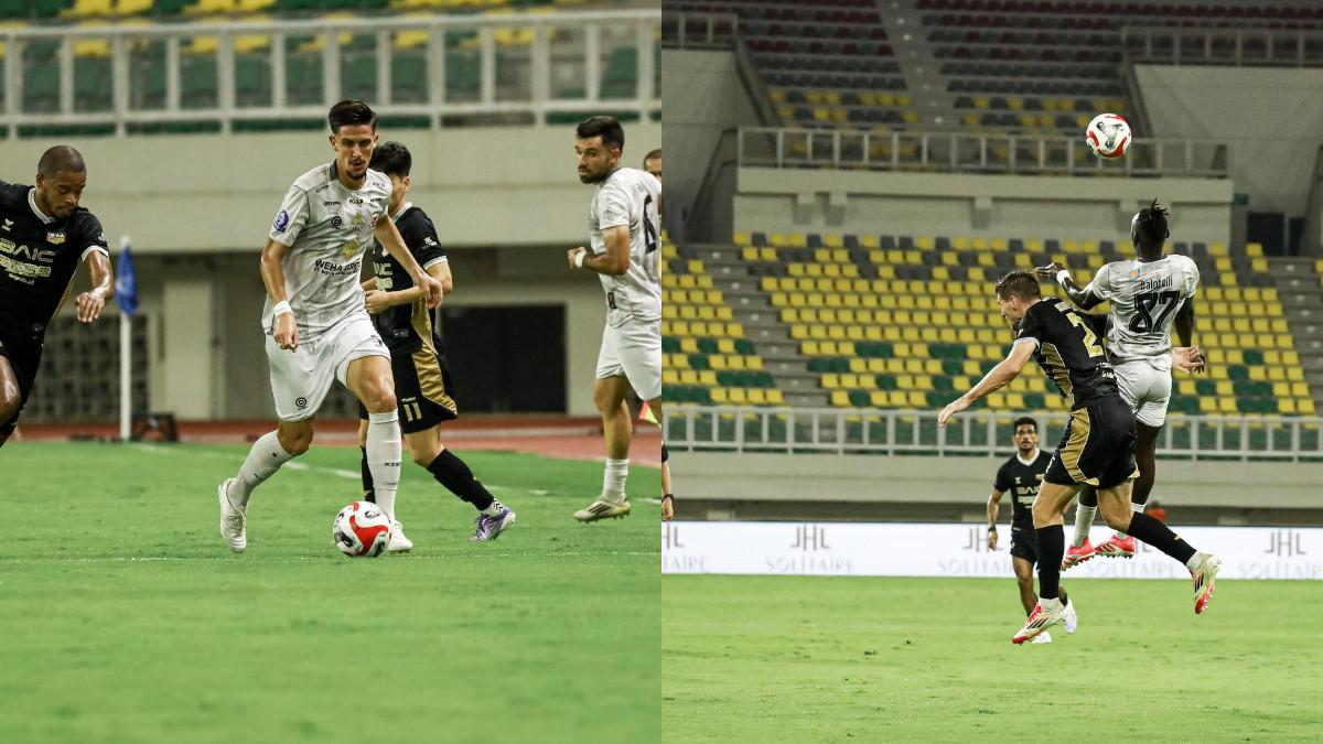 DEWA UNITED VS MADURA UNITED - Pertandingan pekan 9 Super League antara Dewa United vs Madura United, di Banten Internasional Stadium, Kamis (16/10/2025), skor berakhir 0-2.