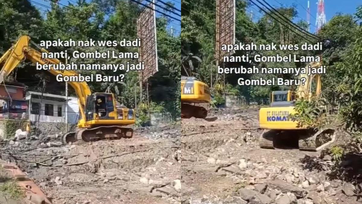 PERBAIKAN JALAN - Jalan Gombel Lama, Semarang, Jawa Tengah.