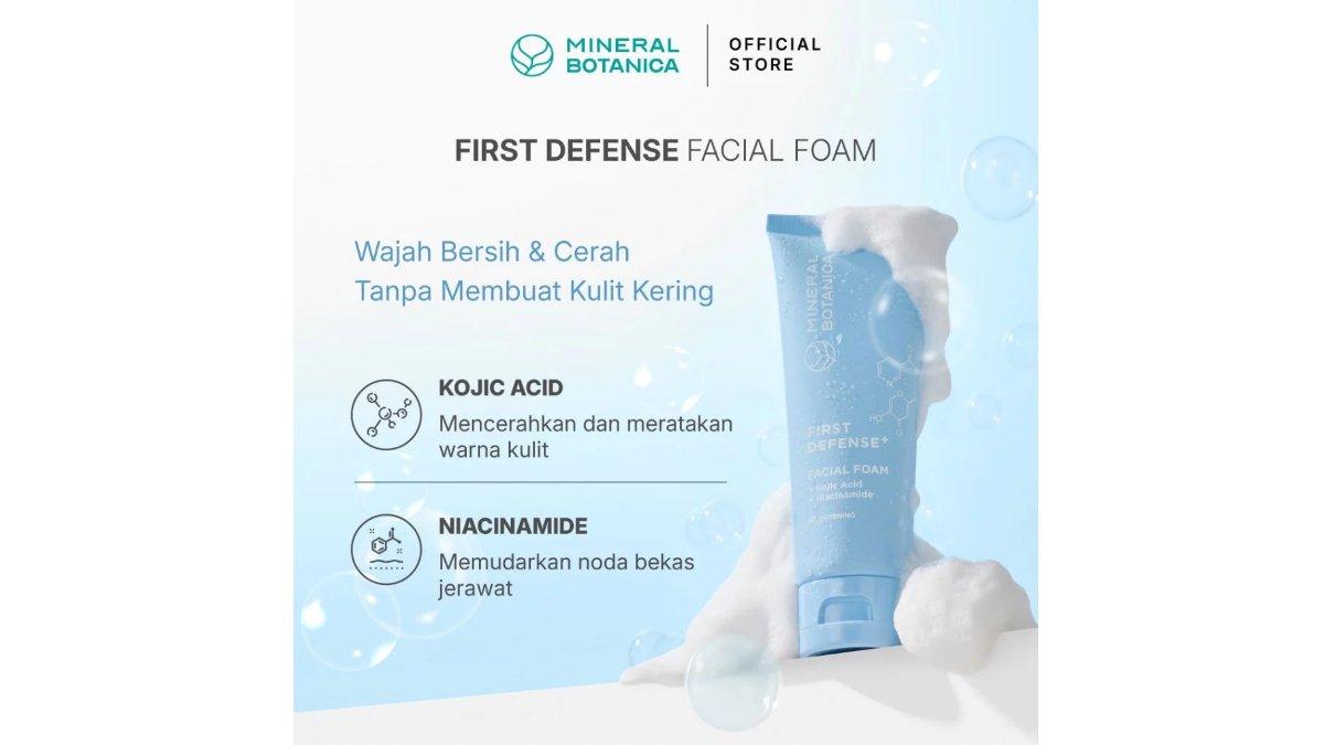 Mineral Botanica First Defense Facial Foam