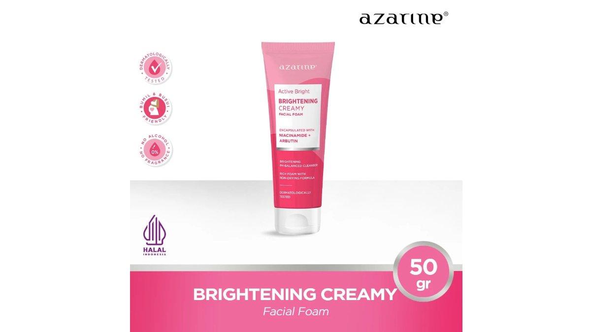 Azarine Active Bright Brightening Creamy Facial Foam