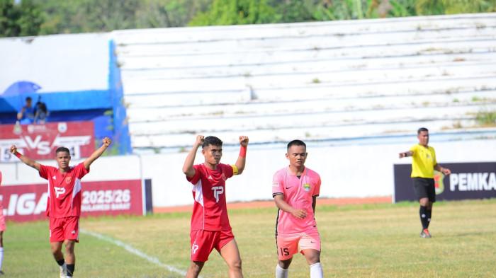 LIGA 4 - Laga PS Taeso Putra vs Mandar United di Stadion Manakarra, Mamuju, Minggu (26/4/2026).